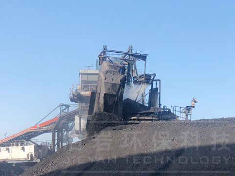 堆取料機斗輪機干霧抑塵