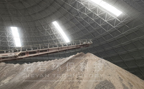 圓堆機(jī)干霧抑塵