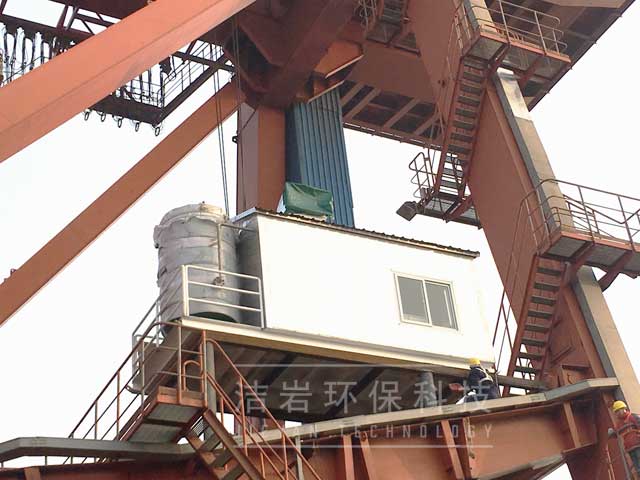 電廠卸船機(jī)干霧抑塵系統(tǒng),干霧抑塵