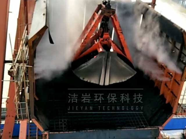 電廠卸船機(jī)干霧抑塵系統(tǒng),干霧抑塵