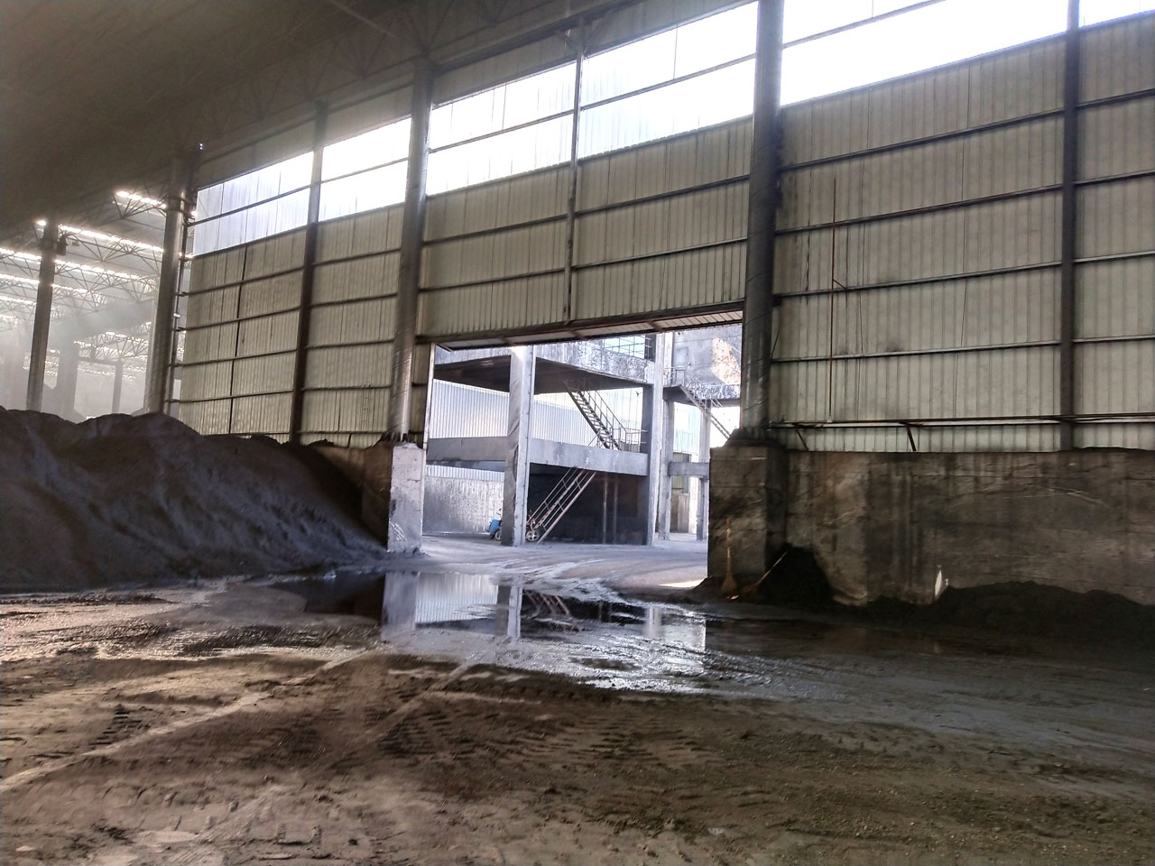 料棚大門干霧抑塵